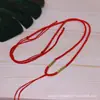Cordões para Colares Trançados Finos Feitos à Mão no Atacado, Cordões com Nó Deslizante Ajustáveis para Pingentes, Cordões para Pingentes de Jade, Cordões para Pingentes de Joias Douradas e Prateadas