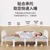 Cama dobrável para uso doméstico, cama de aço para uma pessoa, cama para cochilo no escritório, cama simples para aluguel, sem necessidade de instalação, cama de ferro forjado para acompanhante