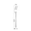 Conjunto de Talheres Ocidentais de Aço Inoxidável de Alta Qualidade, Luxo Leve Estilo Hotel Transfronteiriço Faca e Garfo para Steak, Colher de Sobremesa, Estilo Ins
