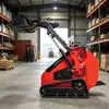 Suministro directo de fábrica de minicargadoras de ruedas y orugas, miniexcavadoras agrícolas con múltiples accesorios, máquinas de carga rápida