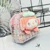 Nuevo Estilo Pequeño Monedero Colgante de Peluche de Dibujos Animados con Kuromi, My Melody, Cinnamoroll y Hello Kitty Bolsa Multifuncional de Almacenamiento