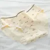 Braguitas de niña cachorra lindas algodón puro transpirables 10A entrepierna extendida antibacteriana tiro medio cubren cadera calzones para estudiante