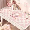 Alfombrilla de escritorio de dibujos animados para estudio infantil, mantel impermeable y lavable, protector de escritorio para escritura de protección ocular para estudiantes