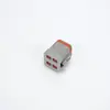 Arnés de cableado del conector Dechi DT04-2P enchufe conector impermeable 4/6/8p acoplamiento macho y hembra DT06-2S