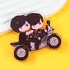 Soporte de Acrílico Personalizado de Celebridad Anime Personaje Periférico Soporte Giratorio de Bicicleta Rodante Adorno de Escritorio