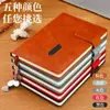 Cuaderno Multifuncional con Hebilla y Logo Personalizado, Agenda Sencilla para Regalo de Negocios, Libro de Actas en Piel Sintética, Personalizado