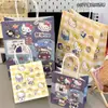 Bolsa de Regalo Combinada de Dibujos Animados Katie Bolsa de Papel Kraft Combinada para Salidas Empaque de Regalo para Vacaciones Bolsa de Papel de Almacenamiento Bolso de Mensajero
