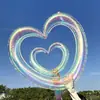 Balão Colorido Transparente Vazado em Forma de Coração Estilo INS Decoração de Aniversário Infantil Adereços para Fotografia de Cena ao Ar Livre