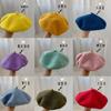 ¡Todos los colores de boina que quieras están disponibles aquí! Boina de lana otoño e invierno sombrero de pintor coreano japonés femenino