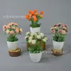 Bonsái de piña artificial flor decoración traje hogar flor de seda adornos artesanía planta simulación en maceta fábrica venta al por mayor