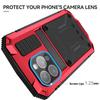 Adequado para Capa de Celular Iphone15 14Pm Anti-Queda 18 Pro Max Silicone Capa Tripla Prova com Suporte para Dissipação de Calor e Anti-Risco