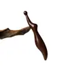 Cepillo de Masaje Meridianos de Sándalo Dorado, Palo de Peine de Madera para Presión de Cuerpo Completo, Palo para Estirar Tendones, Masajeador de Pies, Palo para Puntos de Acupuntura