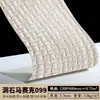 Panel decorativo de losa de travertino con mosaico de piedra blanda personalizado, tridimensional, se puede doblar, panel de pared de fondo de piedra flexible de porcelana blanda, pared exterior