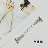 Aplicable Transfronterizo Apple Watch Serie 12 Correa Metálica Huawei Gt 22mm Pulsera Doble Corazón Incrustada con Diamantes
