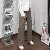 Jeans Vintage Marrón Maillard para Hombre y Mujer Estilo Americano High Street Combinan con Todo Casual Nicho cleanfit Pantalones Rectos