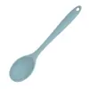Colher de Silicone Resistente a Altas Temperaturas em Estoque, Silicone de Grau Alimentício, Adequada para Estudantes e Crianças, Colher Pequena para Sopa, Colher Colorida para Misturar Salada