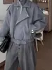 Casaco de Lã Masculino para Inverno de Comprimento Médio Acima do Joelho Gola Social Dupla Face Jaqueta Corta-Vento de Lã Engrossado Tendência