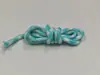 Cuerda redonda de poliéster de 5 mm de grosor envuelta en núcleo, cuerda trenzada de color con textura cruzada, cordón para cordón