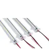 Tubo Flexible LED de 220V Tira de Luz Dura con Fijación Magnética para Estanterías, Acuarios, Vitrinas, Tubo de Luz para Refrigerador, Tira de Luz de Larga Duración, Transfronterizo