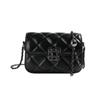 Outono e inverno vintage casual pequena bolsa feminina 2024 nova chegada moda all-match feminina diamante xadrez corrente crossbody bolsa de ombro