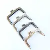 Acessórios Básicos Feitos à Mão de Alta Qualidade, 8,5 cm, Quadrado, Cabeça de Botão, Fecho Embossado, Estrutura de Metal, Fecho Patchwork, Dobradiças, Com Desenhos