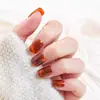 Uñas Cortas Portátiles, Estilo Popular, Blanqueador, Suave y Puro, Arte de Uñas, Uñas Postizas, Parches Portátiles