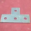 Juego Completo de Accesorios de Código de Ángulo de Acero en Forma de C, Juego Completo de Conectores de Base, Tapones de Acero en Forma de C, Cubiertas de Plástico, Juego Completo de Accesorios