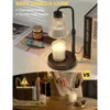 Lámpara Calentadora de Velas con Temporizador, Regulable, Altura Ajustable, Calentador de Velas en Lata