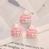 Mini bolo de creme acessórios de resina grampo de cabelo unhas vestuário roupas sapatos e chapéus presente brinquedo acessórios