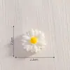 Acessórios de Flor Margarida Desenho Animado Resina DIY Cola de Creme Capa de Celular Ímã de Geladeira Furo Fivela de Sapato Acessórios para Cabelo Acessórios