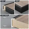 Tira de Canteado en Forma de U Aleación de Aluminio Sin Ranura 15-36mm Tira de Canteado para Tablero Ecológico Chapa de Madera Azulejo Tira de Canteado Metálica