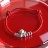 2026 Año del Caballo Pulsera Trenzada Roja Hecha a Mano Tai Sui para Buena Suerte y Seguridad Regalo de Año Nuevo Pulsera de Cuerda Roja