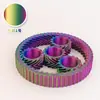 Anel Brinquedo Espiral Estrela Decompressão Impressão 3D Venda Quente Transfronteiriça Popular Universal Dedo Parafuso Deslizante Rotação Legal