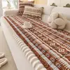 Suministro Exclusivo Transfronterizo de Cojines para Sofá Bohemio, Nuevo Modelo Otoño e Invierno 2026, Cojín de Asiento Recto de una Pieza, Funda para Respaldo de Sofá