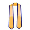 Europa e Estados Unidos shawls de formatura transfronteiriços produção Amazon sublimação doutor universidade vestuário acadêmico Lixa shawl fita fábrica
