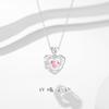Collar de cadena para clavícula de plata s925 con diseño original BaObAo, polvo de diamante, color mágico, rosa inteligente, lujo ligero para mujer, alta gama