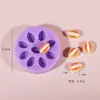Mini Brinquedo de Comida Squishy Molde Hambúrguer Queijo Pão Baguete DIY Moldagem Manual Molde de Silicone