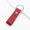 Chaveiro Criativo de Couro PU Transfronteiriço Chave de Carro Personalizado Simples Bolsa Acessórios para Carro Armazenamento Presentes Corporativos