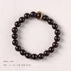Sándalo Antiguo Zen Cuentas de Círculo Único Sándalo 8MM Pulsera de Mano de Círculo Único Cuentas de Sándalo Verde Anillo de Running de Círculo Único Mixto Tianling