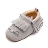 Comercio exterior Zapatos nuevos esmerilados para bebé niña pies elásticos suaves 0-1 años zapatos para niño pequeño venta al por mayor 0919