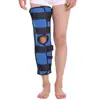 Rodillera disponible en stock con soporte de placa de acero, rodillera de fijación para articulación de rodilla para lesiones de rodilla y rehabilitación de la articulación de la rodilla