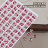 Decoraciones Brillantes para Uñas K9 Versátiles Sin Base, Pedrería Apilada, Pedrería para Uñas Huevo de Paloma, Productos Terminados, Lote Completo de Pedrería de Forma Irregular