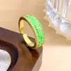 Anillo Patrón Retro 2025 Nuevo Más Vendido Anillo Abierto para Mujeres Diseño de Nicho Lujo Ligero Anillo No Descolorante para Mujeres