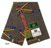 Tecido wax africano ankara wax nigeriano pagne exportado tecido tingido em cera africano