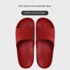 Pantuflas de verano para hombre de talla grande para uso en casa, de suela gruesa, antideslizantes y cómodas para usar en el baño. Pantuflas de hombre