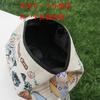 Nueva Bolsa de Tambor con Correa de Flores Estilo Étnico de Yunnan Bolso Cruzado Lona Bordado Dorado Bolso de Hombro para Mujer Bolsa de Tela Bolsa para Puesto Callejero