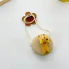 Bolsa infantil Desenho animado japonês bolsa redonda pequena palha orelhas grandes cachorro Urso menina menino transversal troco bolsa pequena