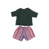Ropa para muñeca American Girl de 18 pulgadas, camiseta más shorts, traje casual, accesorios para muñeca