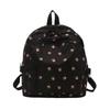 Mochila Estilo Bosque 2025 Estilo Ins Costuras Chica Fresca Combinable Bolso Pequeño Mochila Mini Simple para Compras