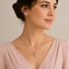 Collar con colgante de bola con hebilla geométrica, estilo hip hop, moderno y moderno, para mujer